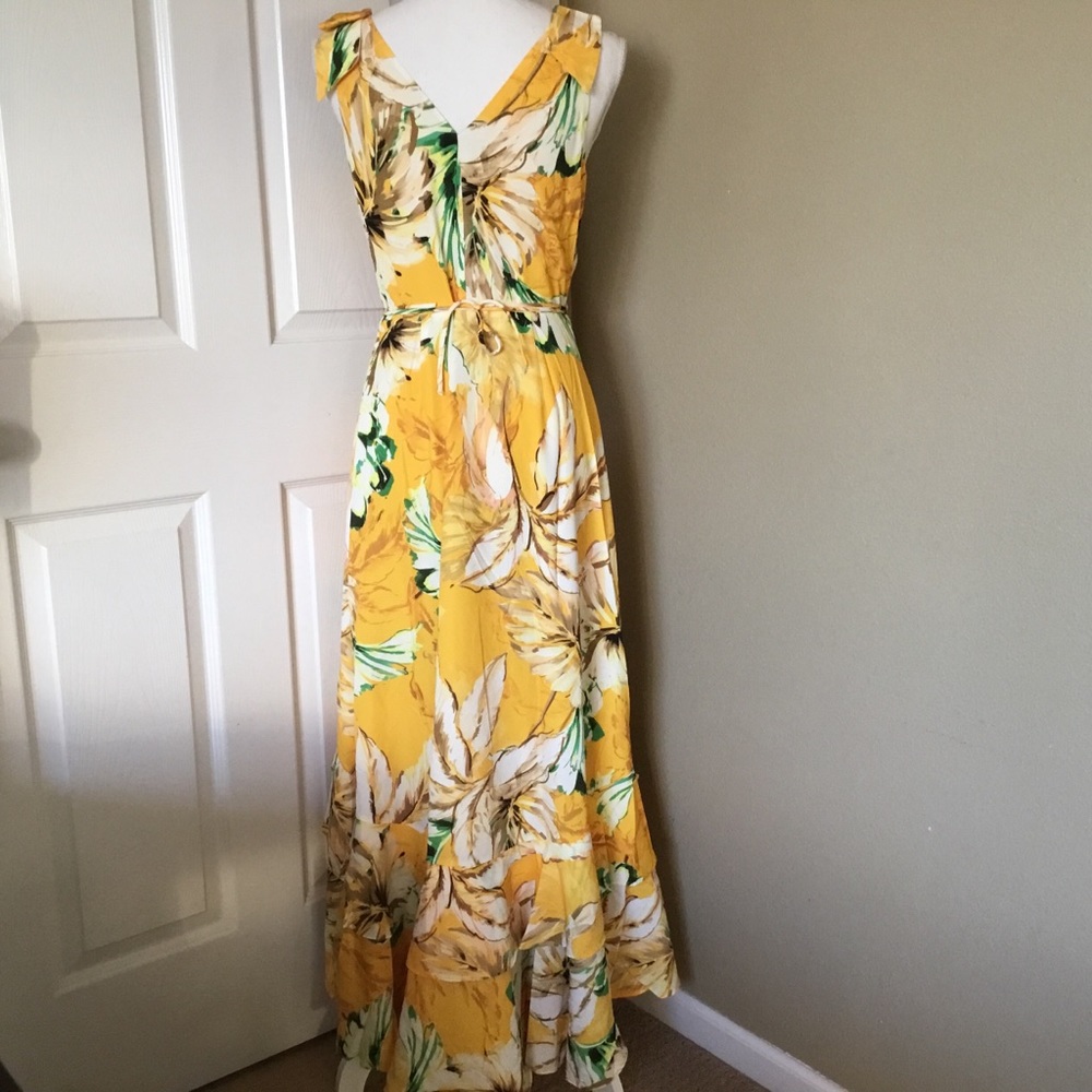 Adelyn Rae Trinity Wrap Maxi Dress - Picture 5 of 8
